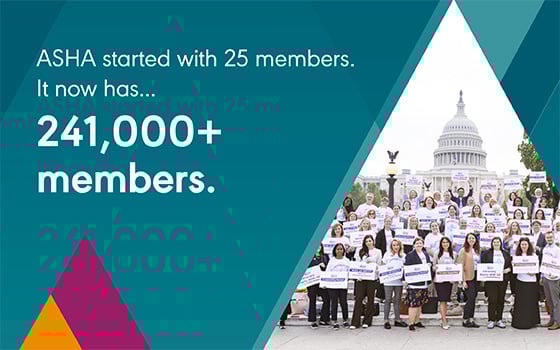 ASHA started with 25 members. It now has... 241,000+ members.